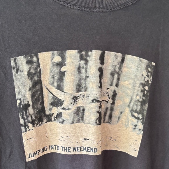 Aerie Black Graphic Tee - Short Sleeve - Picture 3 of 8